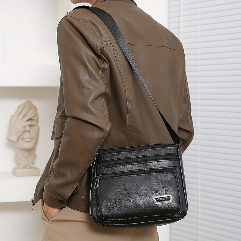 Simple Outdoor Wear-resistant Crossbody Bag - Men's Casual Shoulder Bag