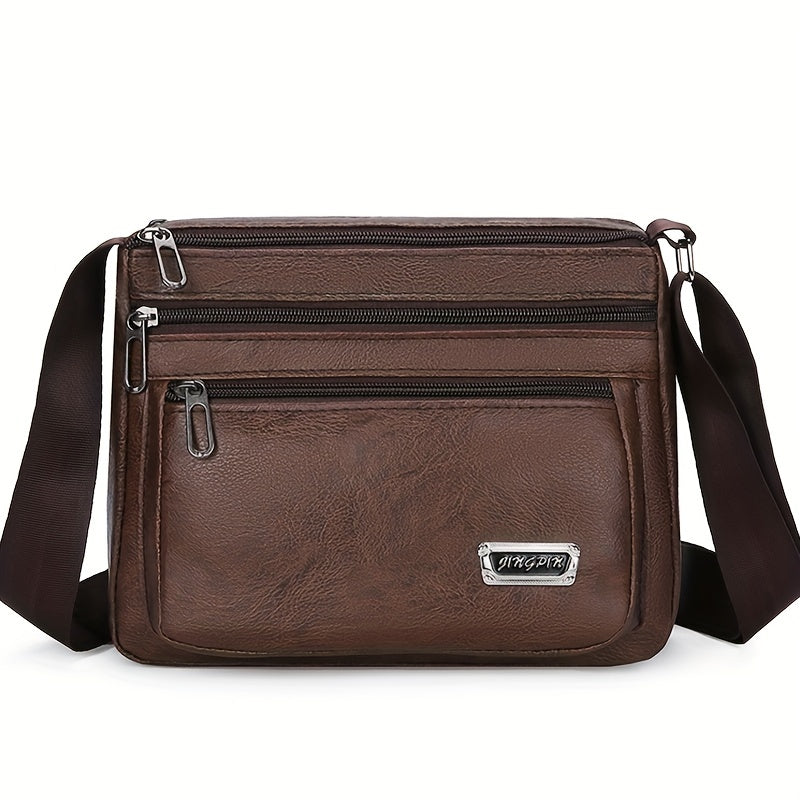 Simple Outdoor Wear-resistant Crossbody Bag - Men's Casual Shoulder Bag